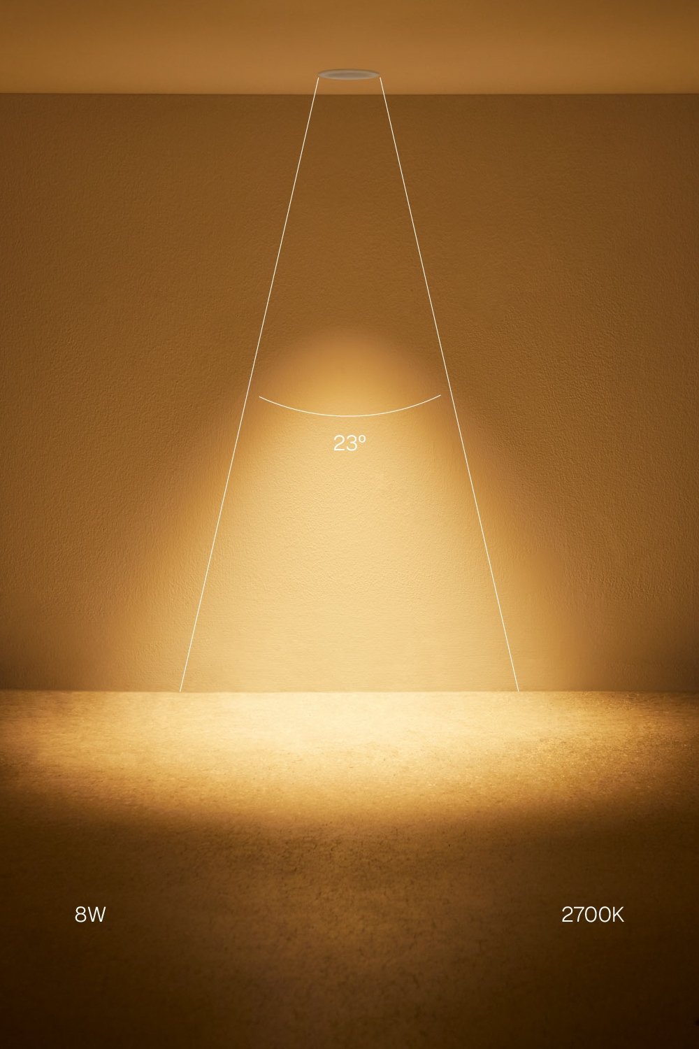Downlight LED Einbauleuchte mit rundem Rahmen Ø7 cm aus Aluminium Orelva, imagen de galeria 2
