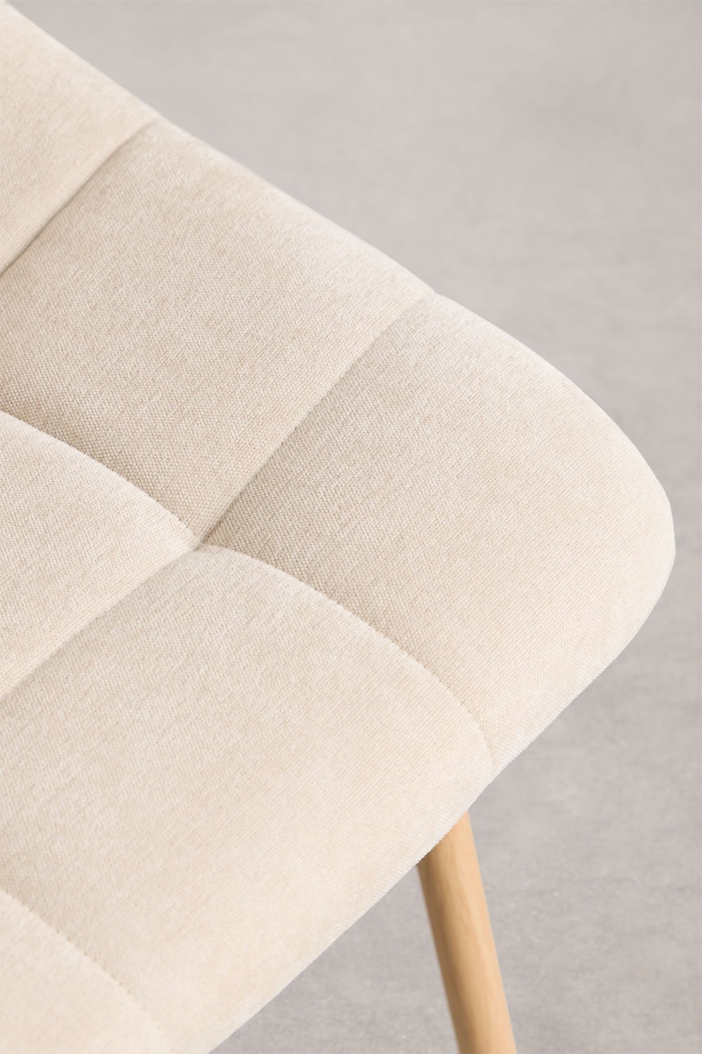 Vielira Esszimmerstuhl mit Chenille-Bezug, Galeriebild 7