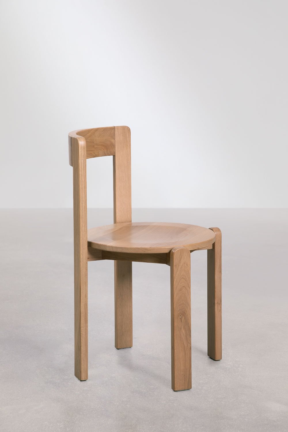 Noreli Esszimmerstuhl aus Eichenholz, Galeriebild 4