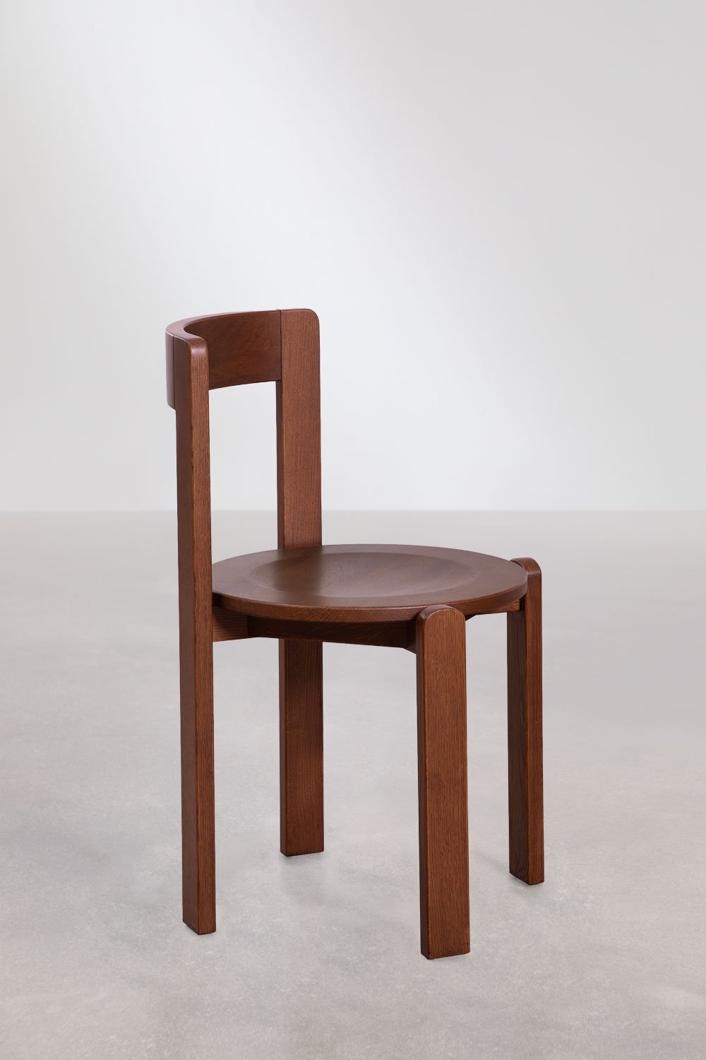 Noreli Esszimmerstuhl aus Eichenholz, Galeriebild 4