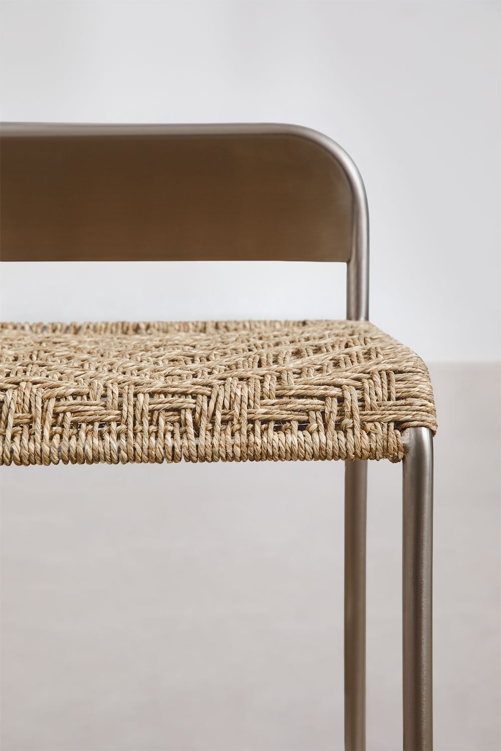 Hoher Hocker aus Edelstahl Narnial, Galeriebild 6