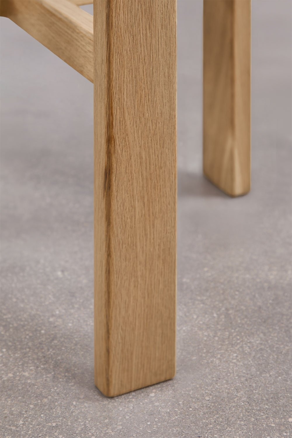 Hoher Hocker aus Eichenholz Noreli, Galeriebild 7