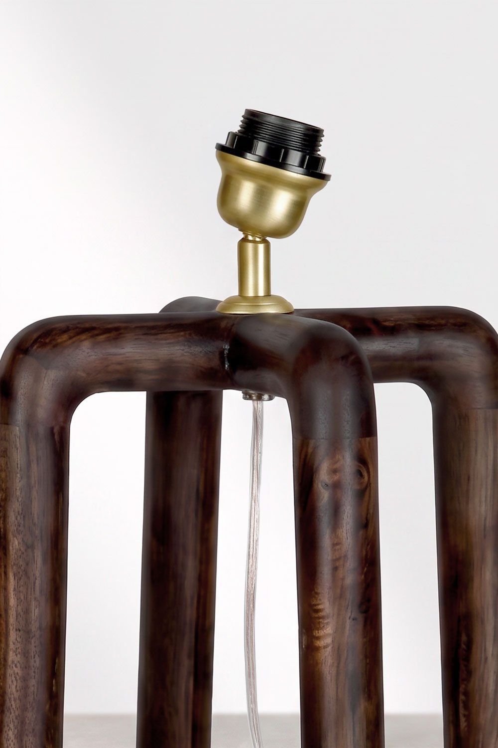 Base für Stehlampe 130 cm aus Mangoholz Lureva, Galeriebild 4