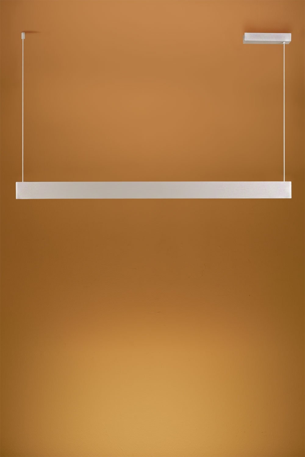 LED 120 cm lineare Pendelleuchte mit indirektem Licht aus Aluminium Airali, Galeriebild 4
