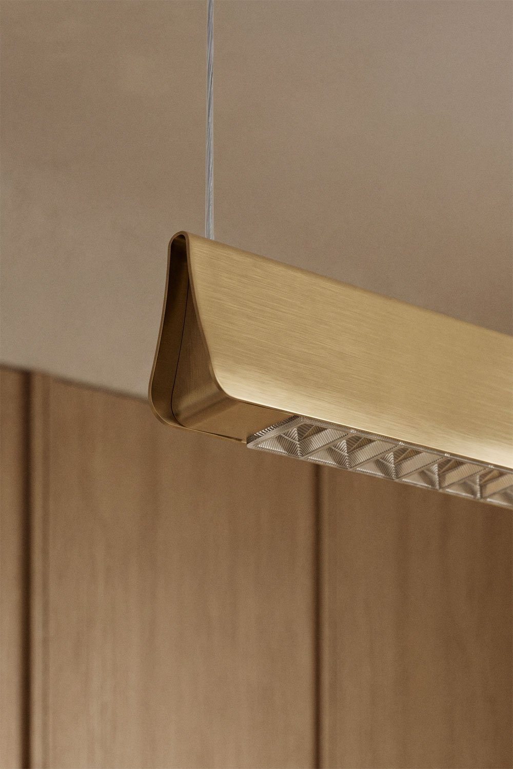 LED 120 cm lineare Hängeleuchte aus Aluminium Mairen, Galeriebild 2