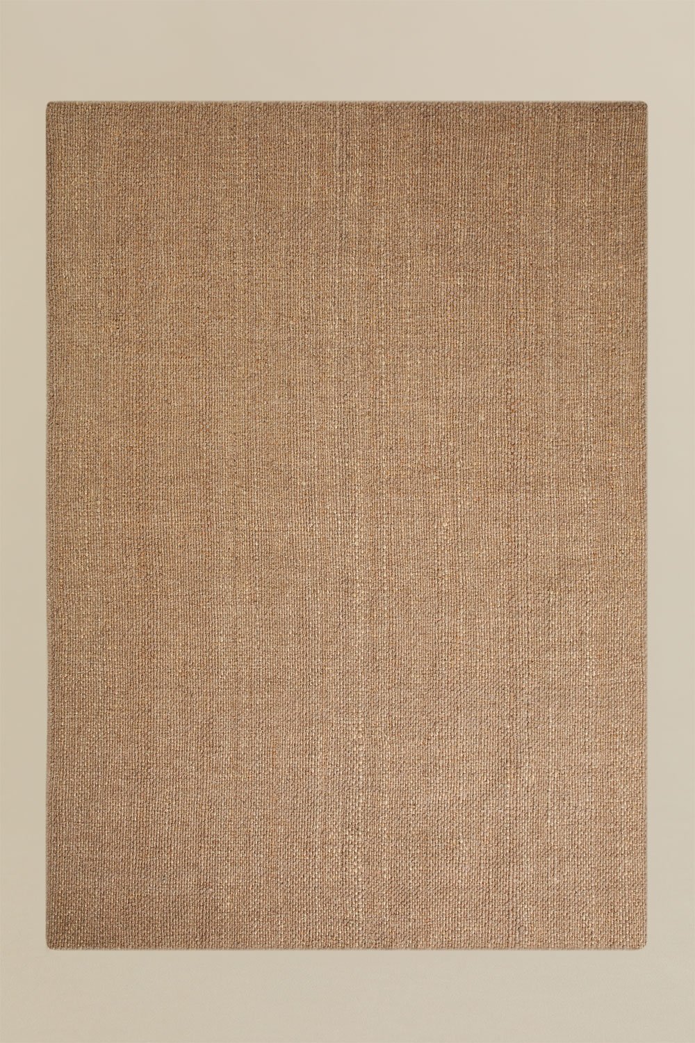 Rechteckiger Teppich aus Wolle und Jute Wamba, Galeriebild 3