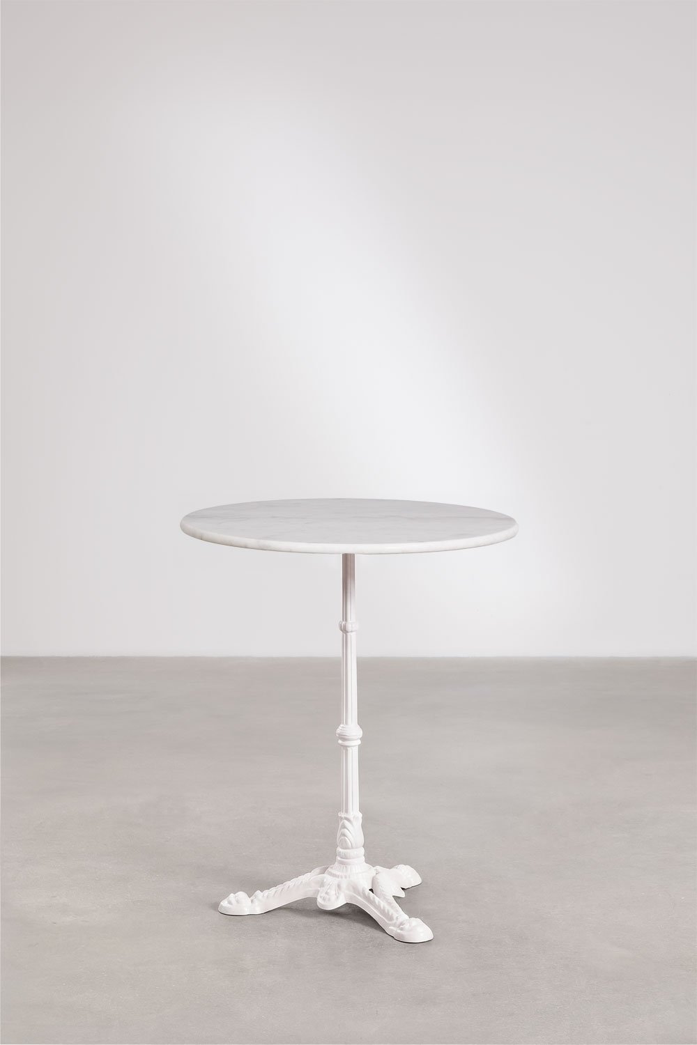 Runder Bartisch Ø60cm aus natürlichem Azteca-Stein, Galeriebild 1