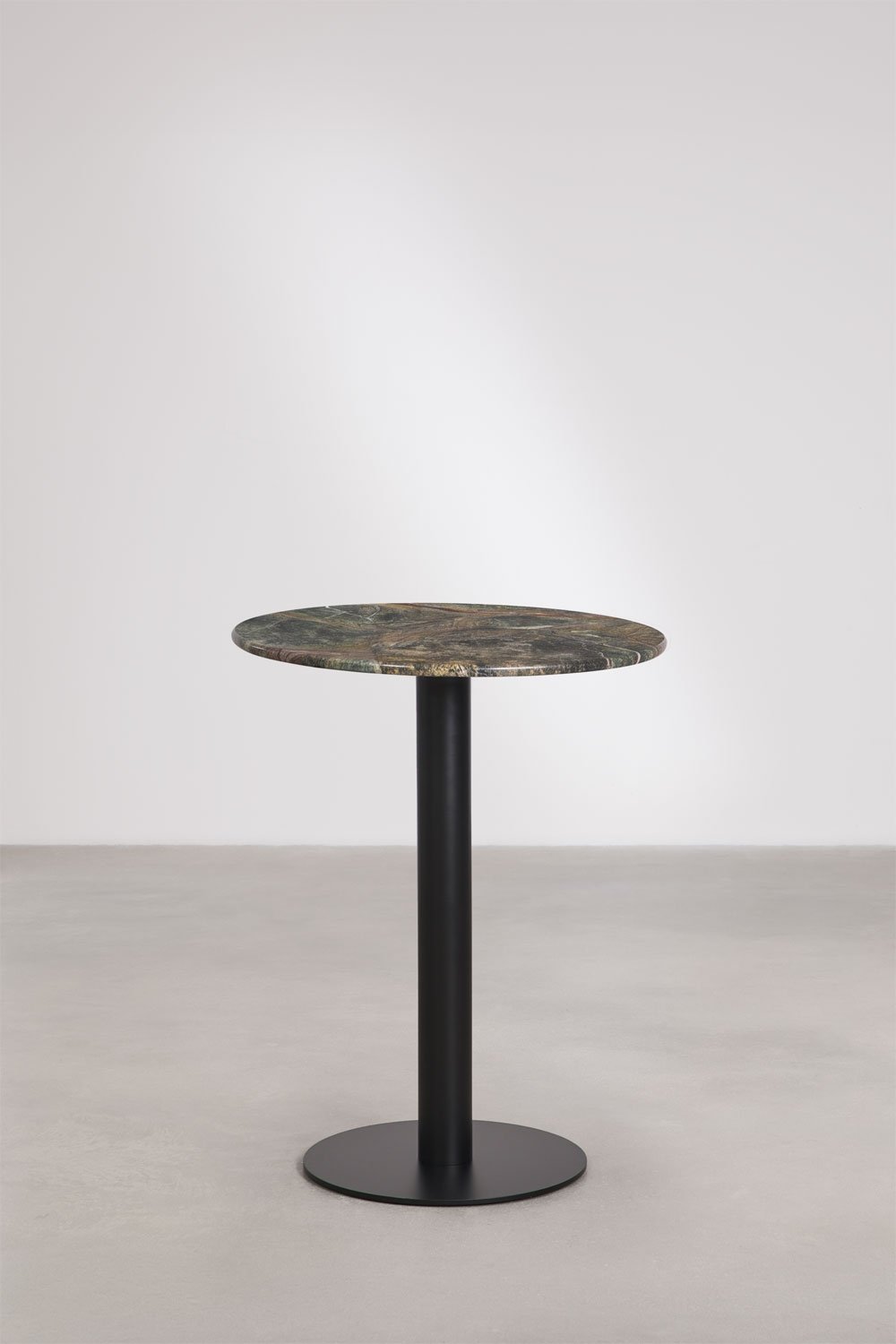 Runder Bartisch aus Naturstein Xiren, Galeriebild 1