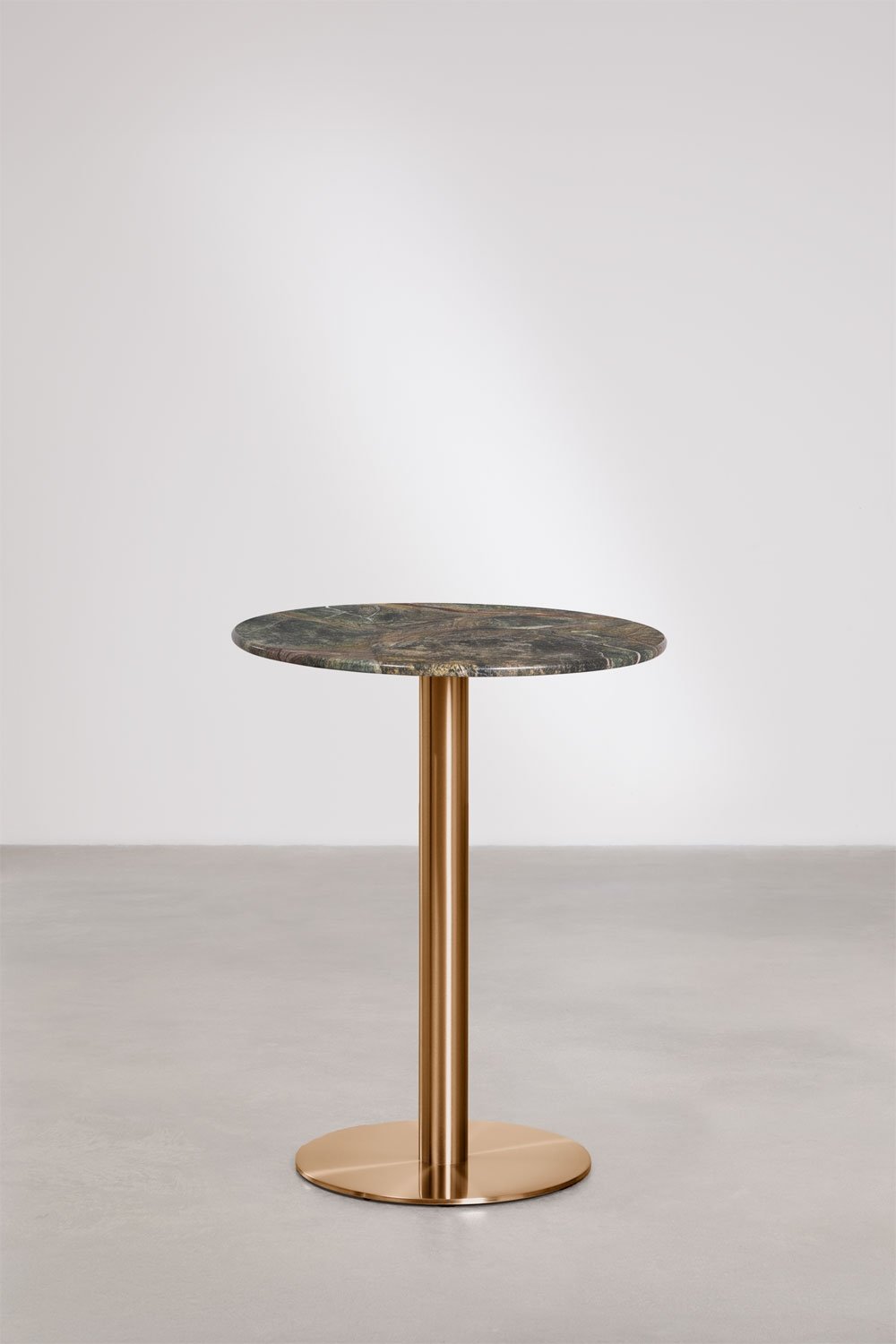 Runder Bartisch aus Naturstein Xiren, Galeriebild 1