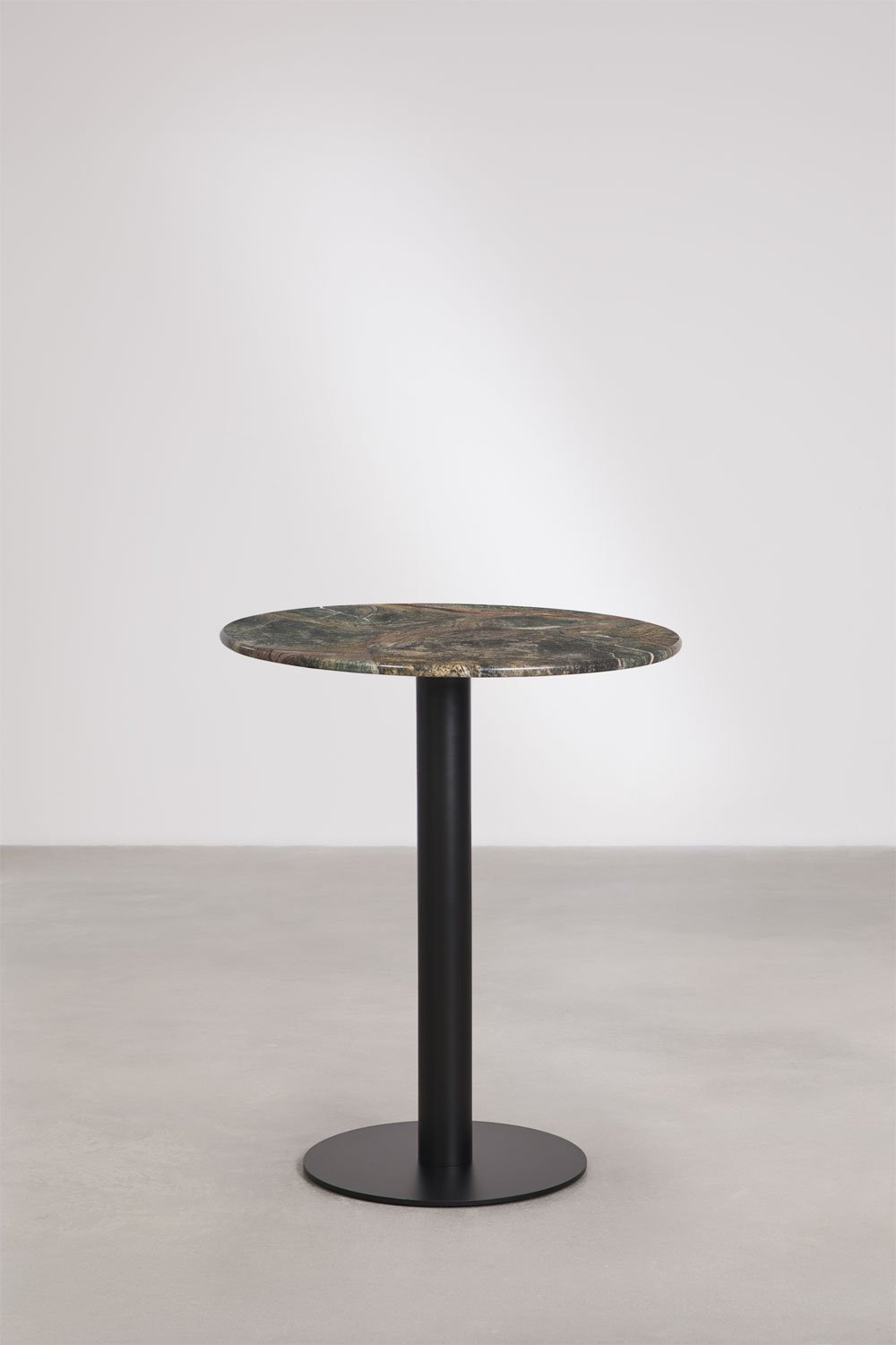 Runder Bartisch aus Naturstein Xiren, Galeriebild 1