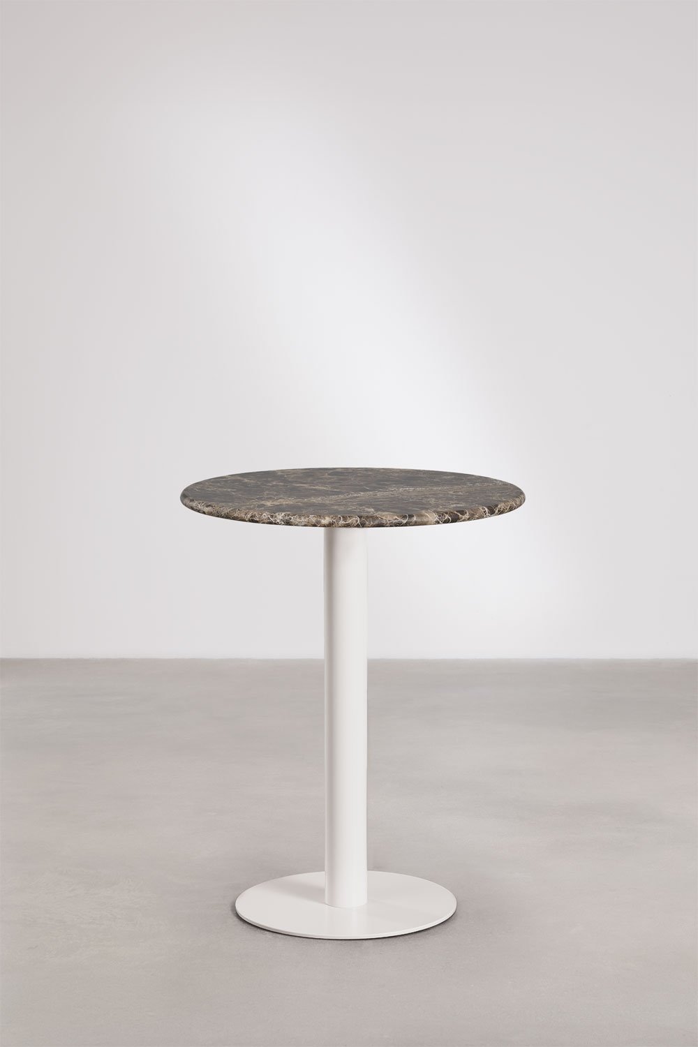 Runder Bartisch aus Naturstein Xiren, Galeriebild 1