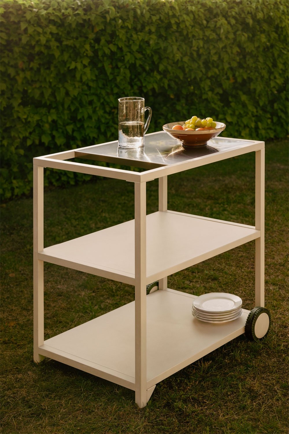 Modularer Außenküchenwagen aus Stahl Rivana, Galeriebild 1