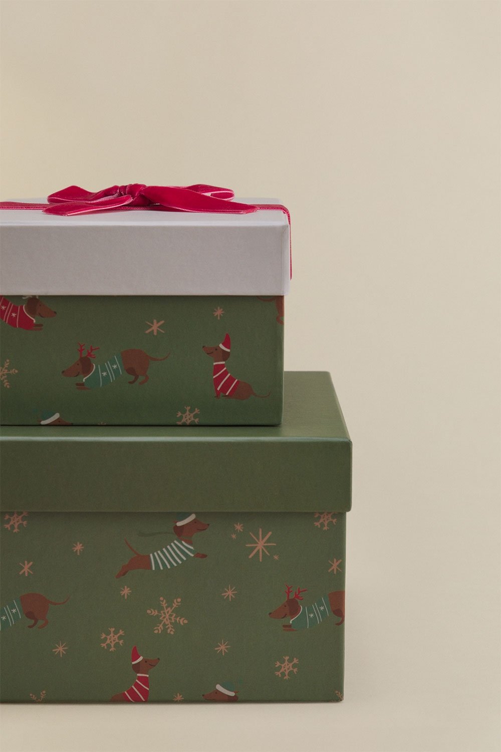 Set aus 2 Weihnachtsgeschenkboxen Lasev, Galeriebild 4