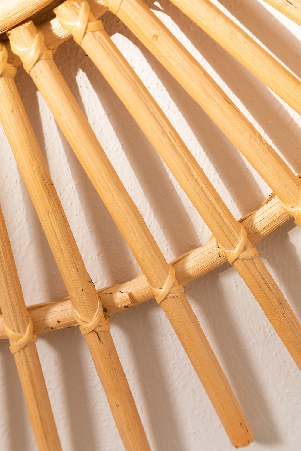 Runder Wandspiegel aus Rattan Ø60 cm Beku, Galeriebild 4