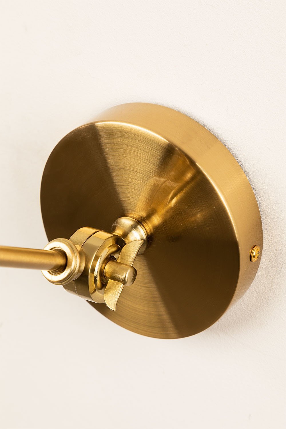 Floy Gold Wandleuchte aus Eisen, Galeriebild 7