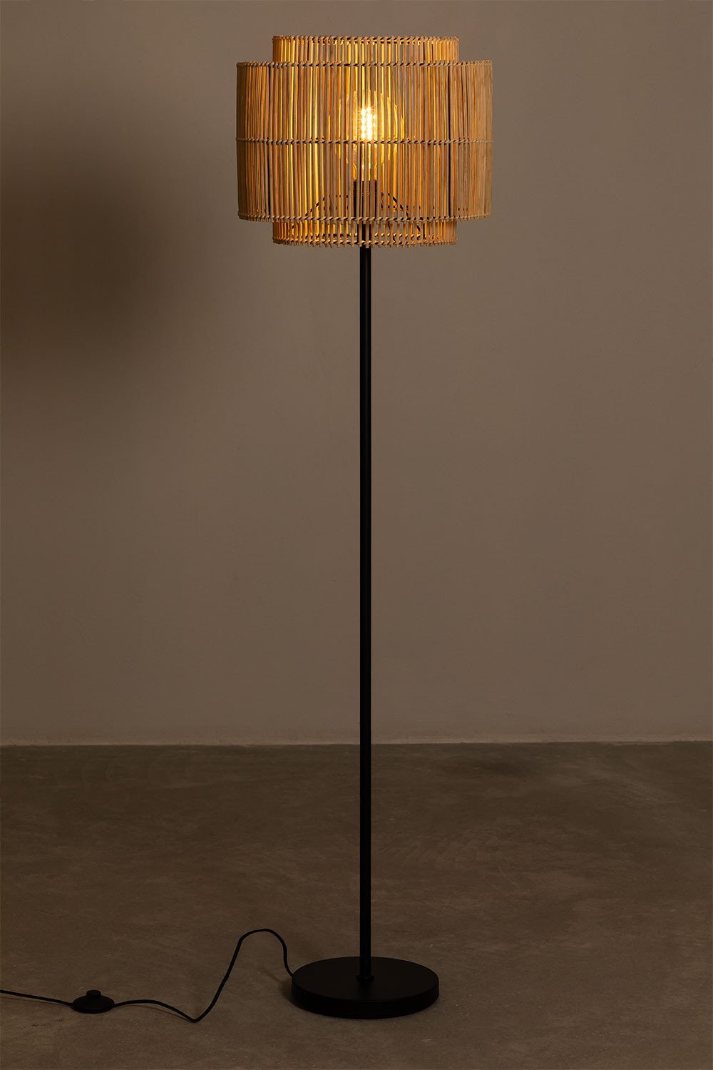 Kapua Bambus Stehlampe, Galeriebild 2