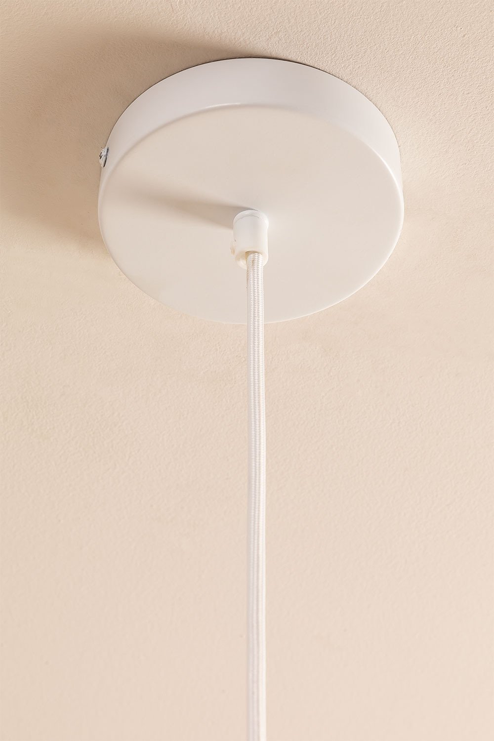 Hängende Deckenlampe aus Rattan Alpe, Galeriebild 6