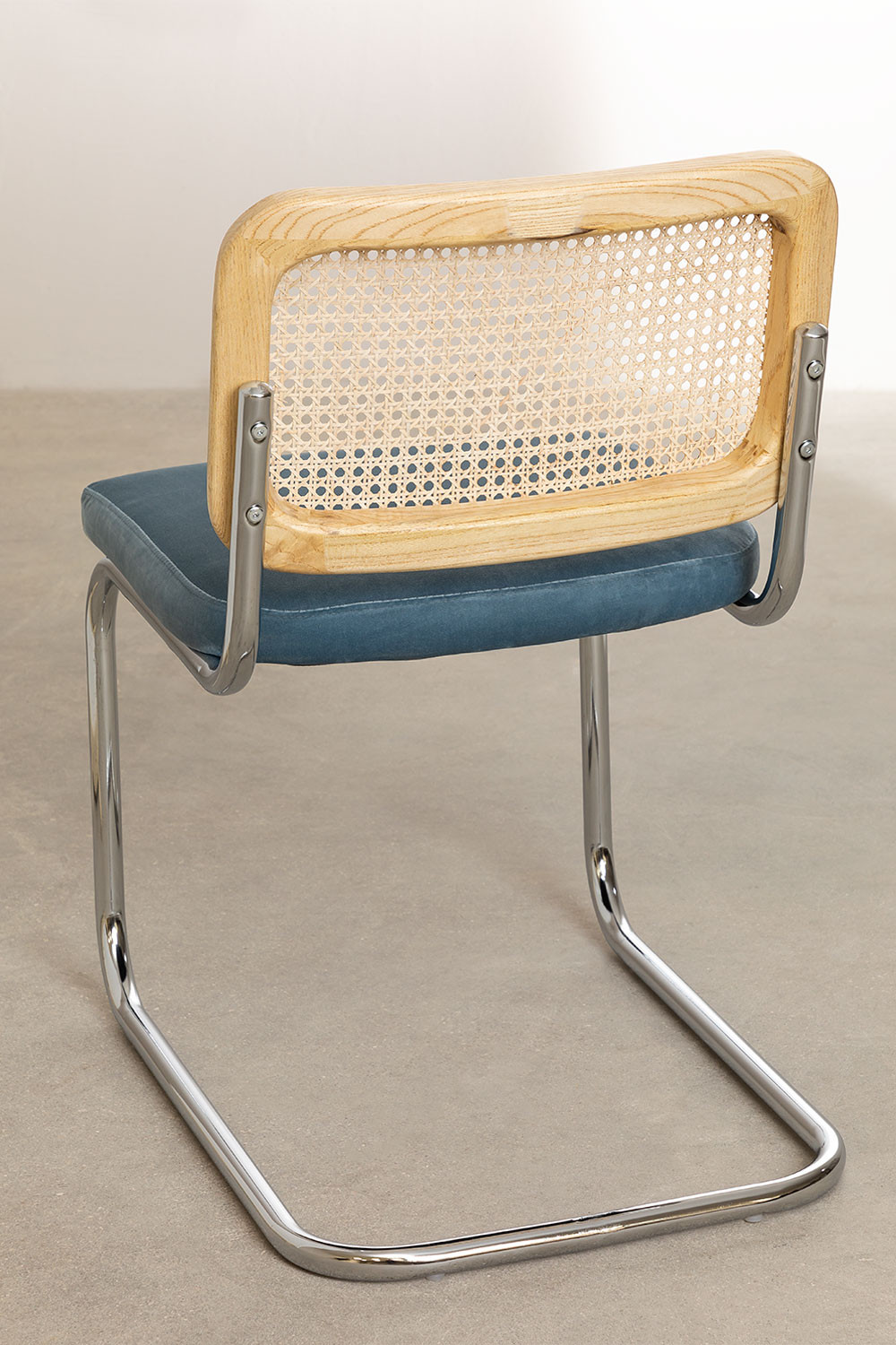 Silla de Comedor en Terciopelo Tento Vintage - SKLUM