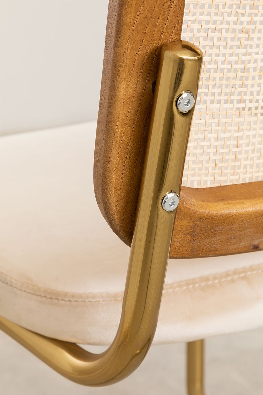 Silla de Comedor Tento Gold Vintage - SKLUM