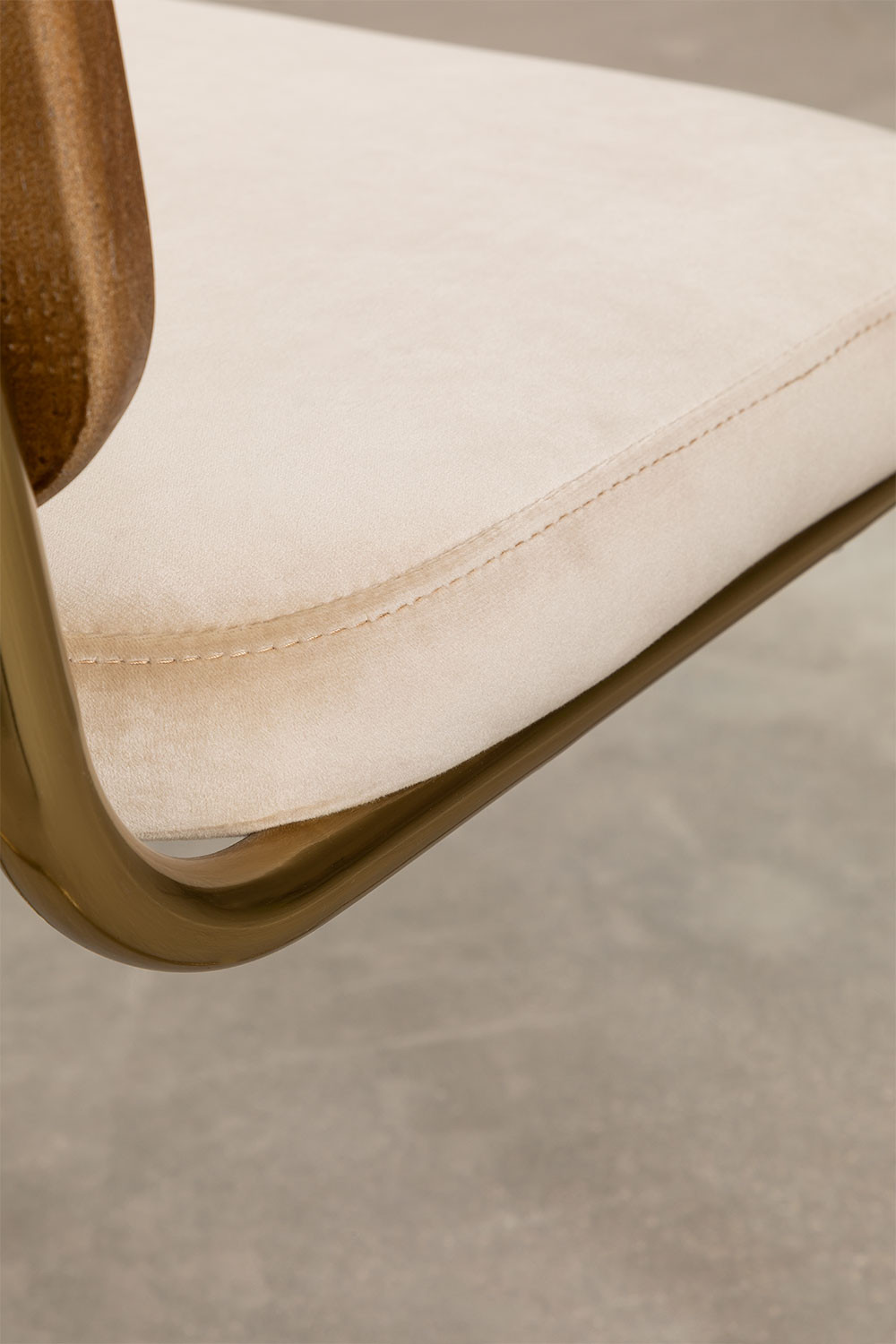 Silla de Comedor Tento Gold Vintage - SKLUM