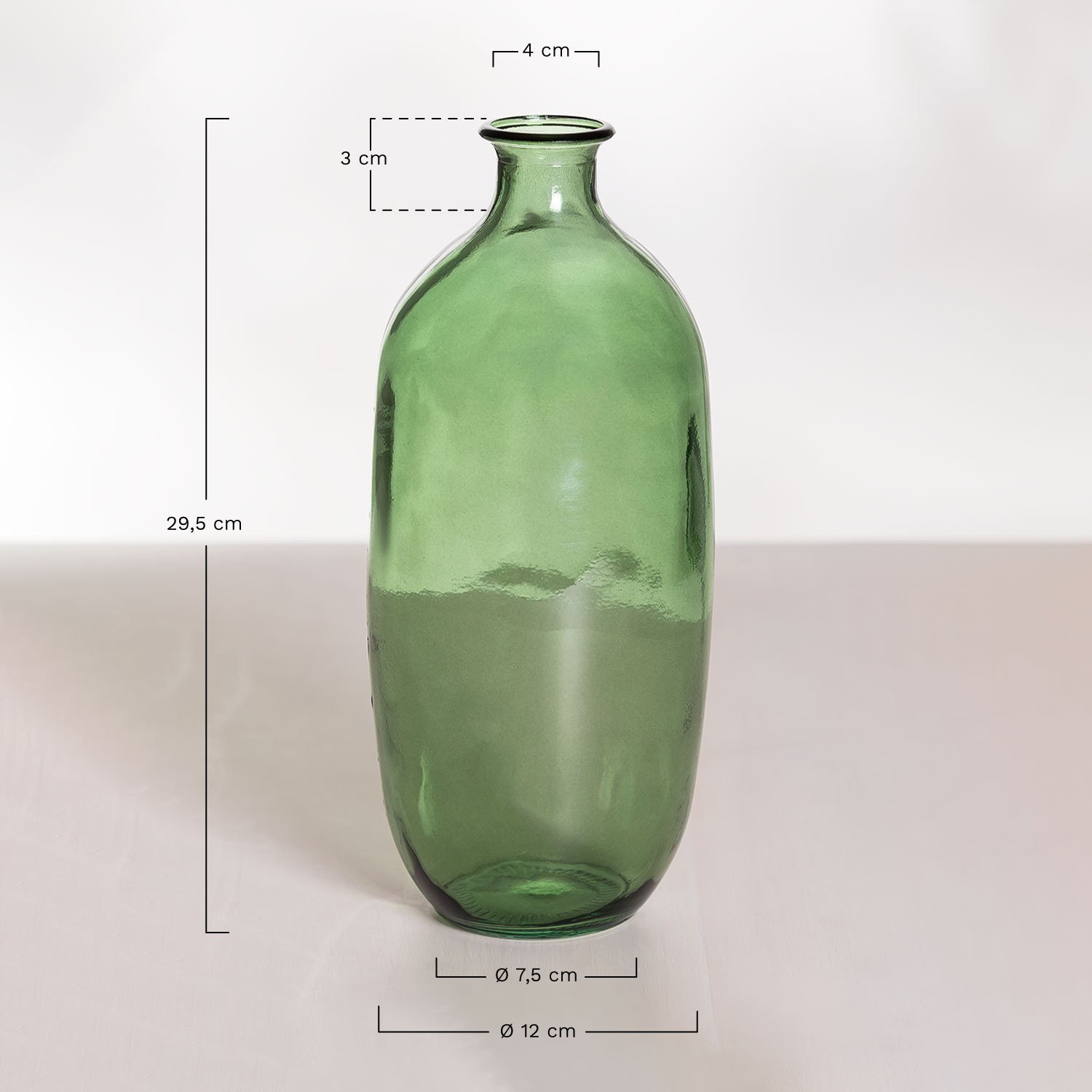 Botella 2 L de Vidrio Reciclado Velma - SKLUM, botellas cristal 1 5 litros  