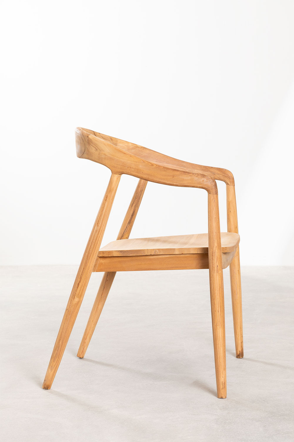 Silla de Comedor en Madera de Teca Soria - SKLUM