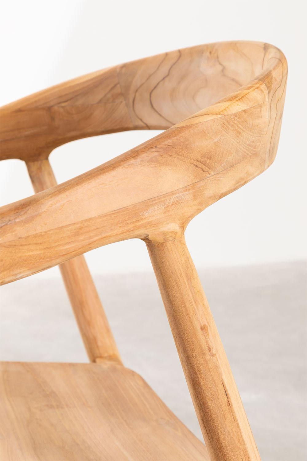 Silla de Comedor en Madera de Teca Soria - SKLUM