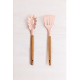 Set de utensilios de cocina de silicona y madera- CREATE, imagen miniatura 3