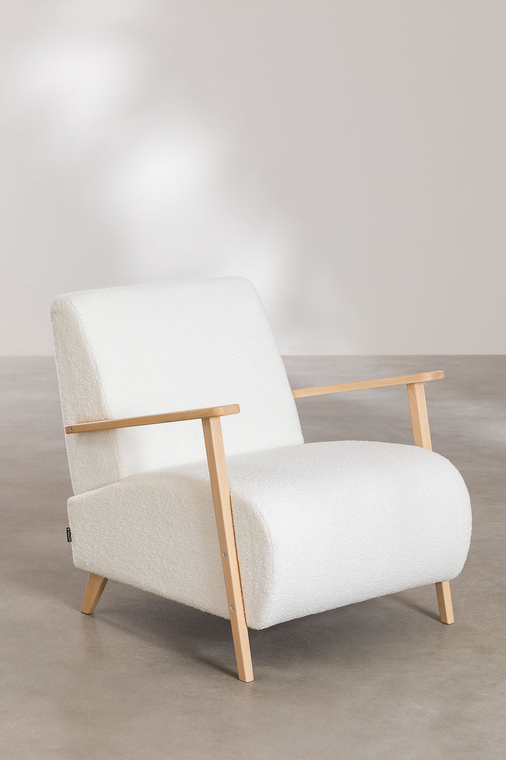 Sillón en Madera de Acacia Kaela - SKLUM