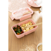 Fiambrera Bento Box con Cubiertos 850 ml Viedsel, imagen miniatura 2