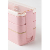 Fiambrera Bento Box con Cubiertos 900 ml Suaret, imagen miniatura 6