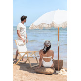 Silla Plegable de Playa en Madera Cleita                  , imagen miniatura 1