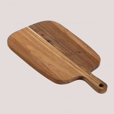 Tabla De Cortar En Madera De Acacia Bera ↔︎ 21 X ↑38 Cm - Sklum