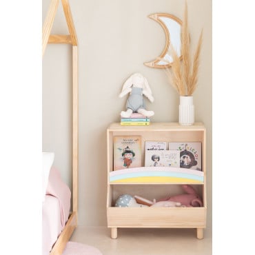 Mueble Organizador de Juguetes en Madera Yerai Kids - SKLUM