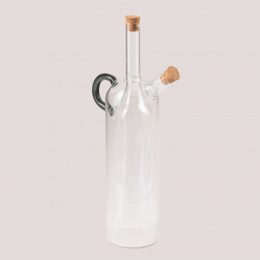 Aceitera Vinagrera En Cristal Ardic Transparente - Sklum