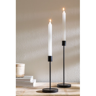 Set de 2 Candelabros en Metal Aridaina - SKLUM