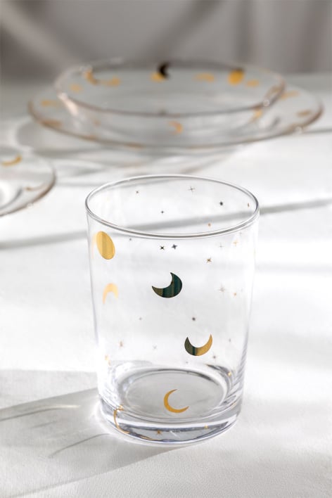 Pack de 4 Vasos de Vidrio 50 cl Exton