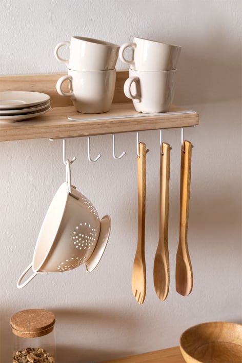 Organizador de utensilios de cocina en acero Penxoi