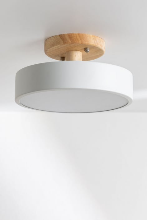 Plafón de techo LED en acero Zico