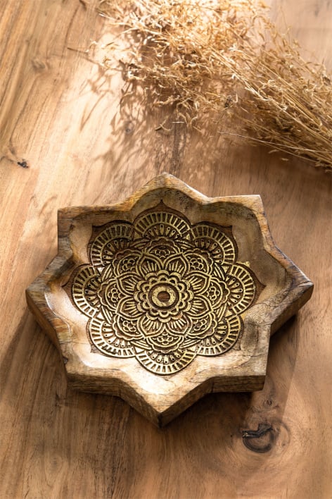 Vaciabolsillos en madera de mango Gonda