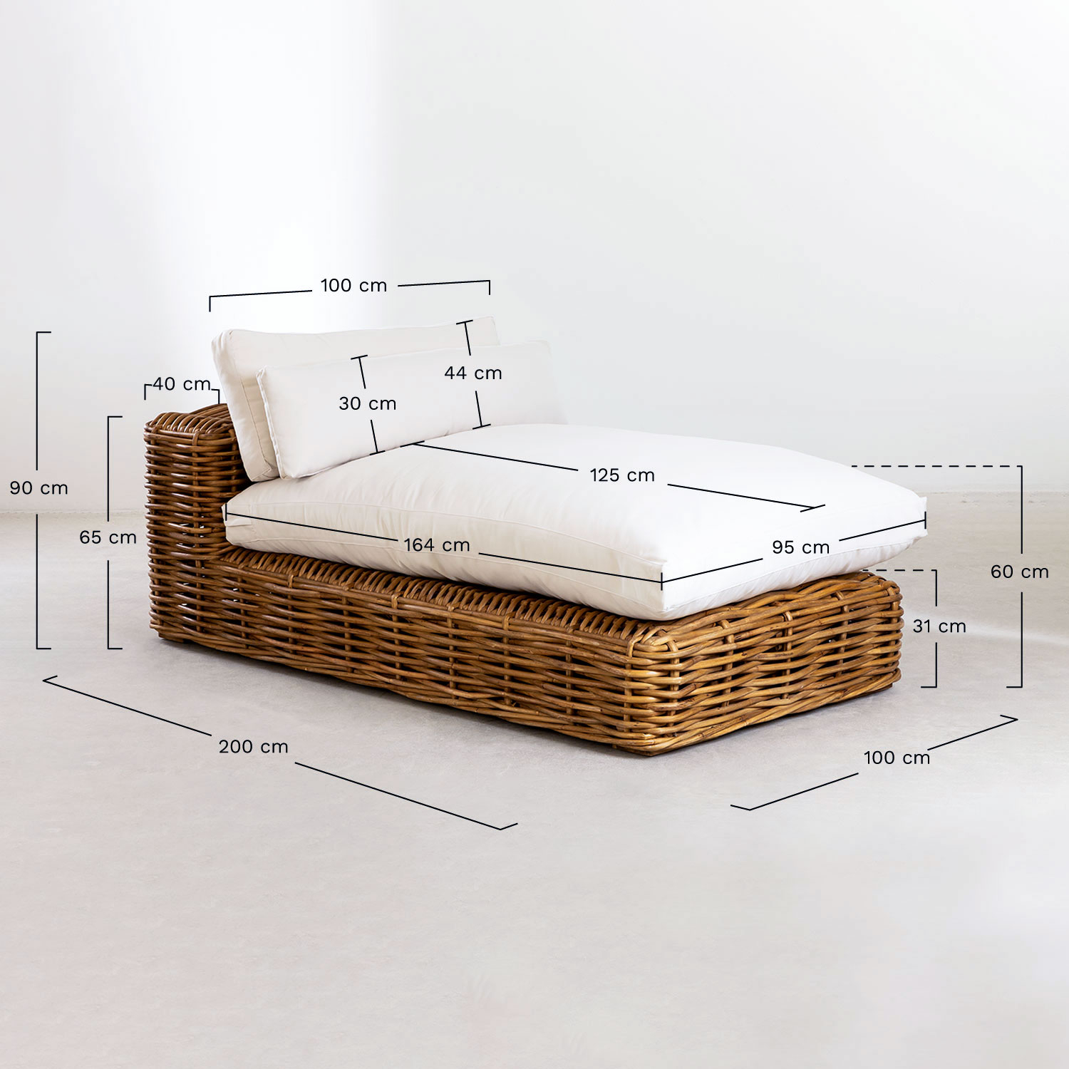 Módulos para Sofá de Jardín Milu Style SKLUM