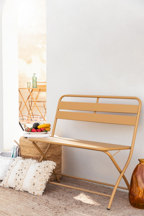 Banco 90 cm plegable de jardín Janti