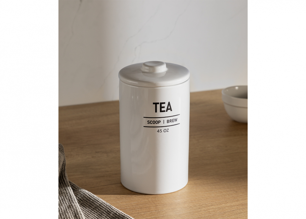 Tarro para té 127 cl en cerámica Yorts