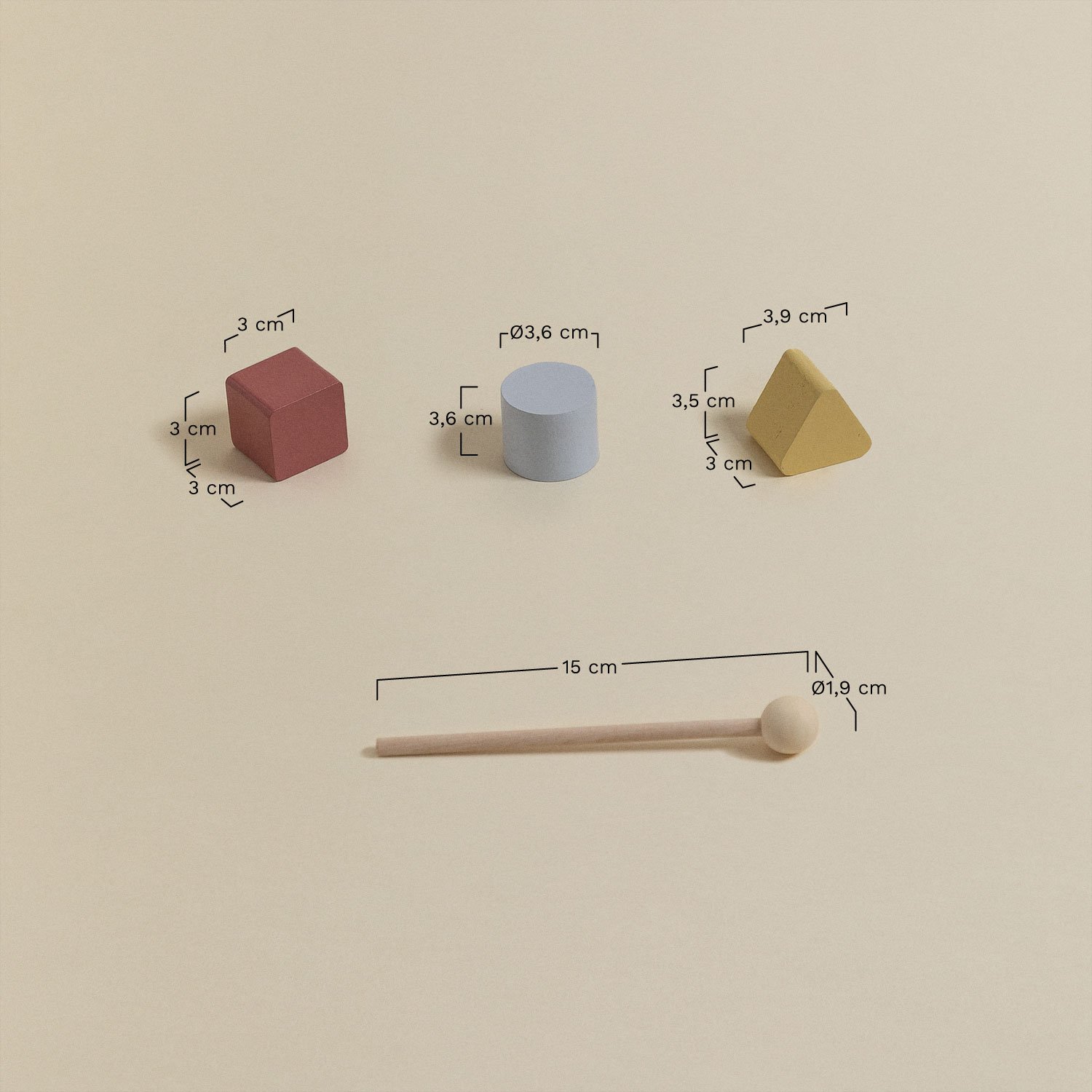 Carrito andador multiactividades en madera Wakko Kids     , medidas