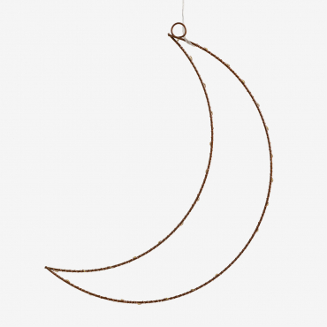 Figura Decorativa Con Luces Led Gefom Luna - Sklum