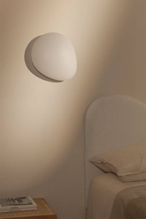 Aplique de pared e hierro Maksim - ↔︎ 33 cm