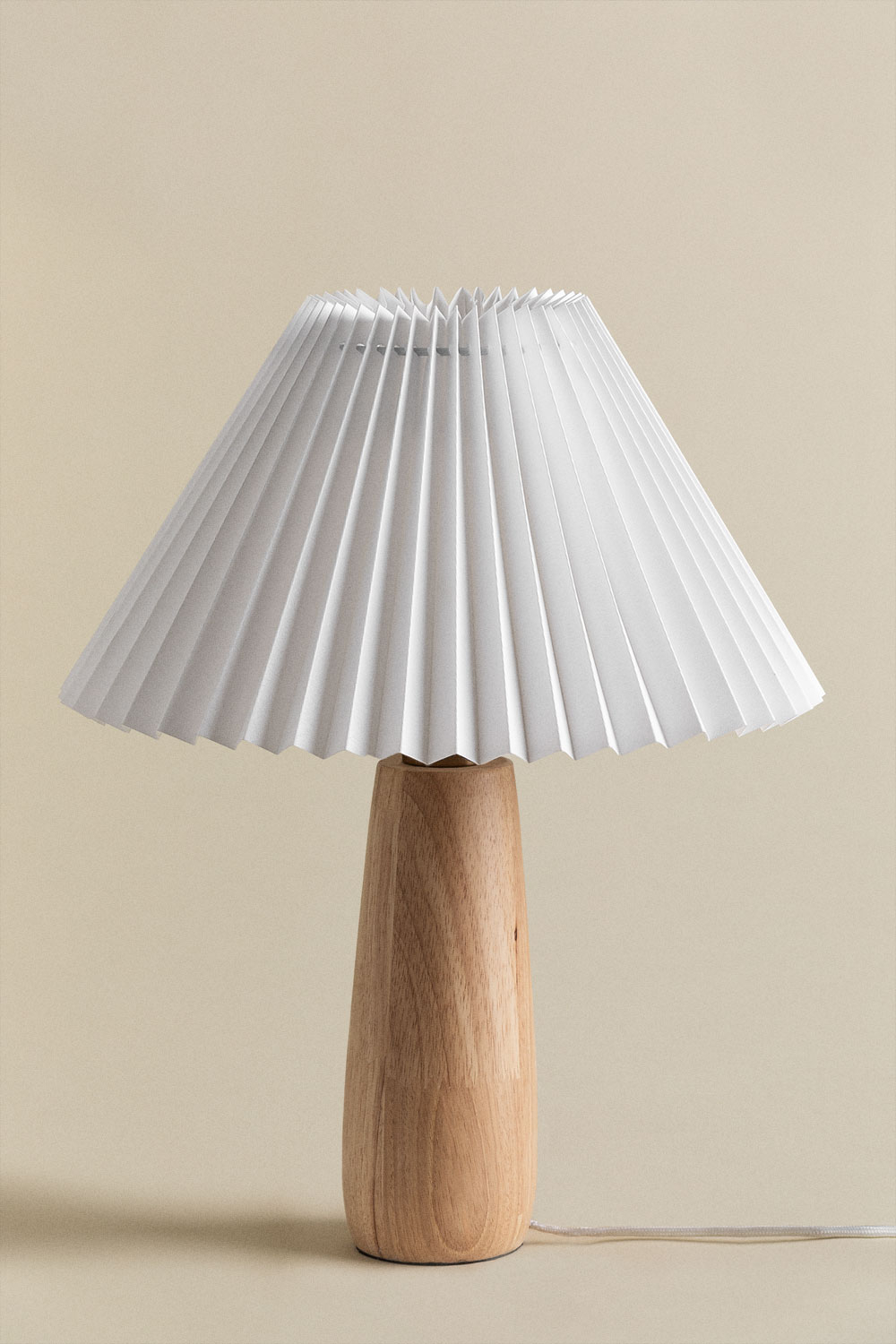 Lámpara De Mesa De Madera Flotante (Driftwood) - Diseño Moderno, 50x17x43 Cm, Color Marrón, Eficiencia A++-E