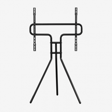 Soporte De Pie Trípode Para Tv En Acero Grifith Negro - Sklum