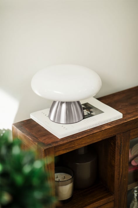 Lámpara de mesa en metal Deseyre