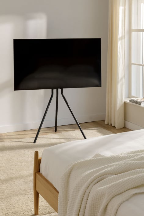 Soporte de pie trípode para TV en acero Grifith